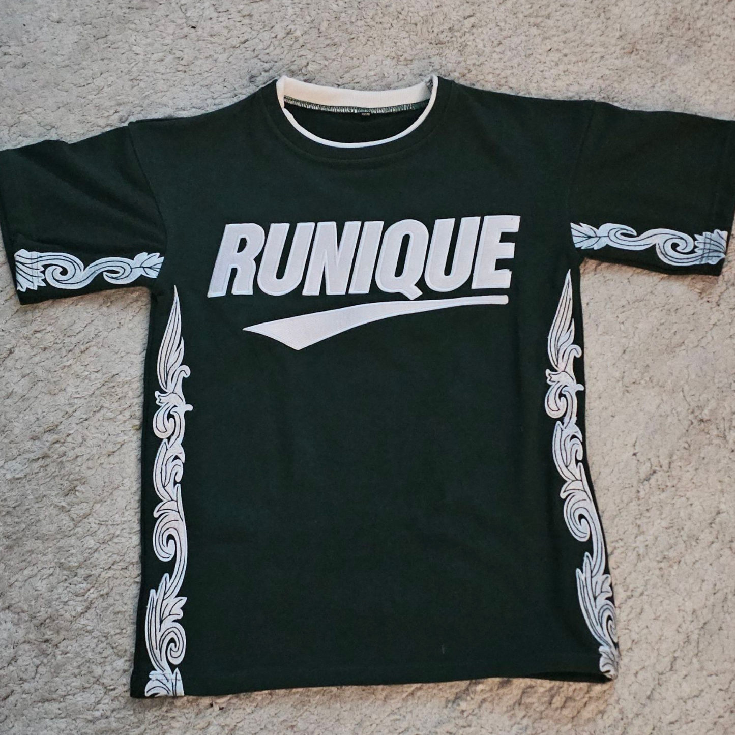 RUNIQUE Premium T-shirt- Embroidered Edition